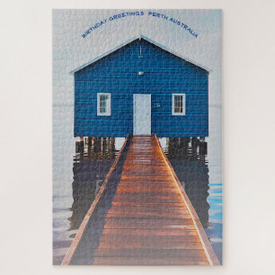 Birthday Greetings  Perth Australia Jigsaw Puzzle