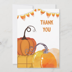 Birthday Harvest Thank You Card