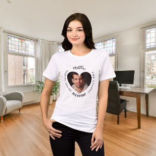 Birthday heart photo man myth legend girlfriend Tri-Blend shirt