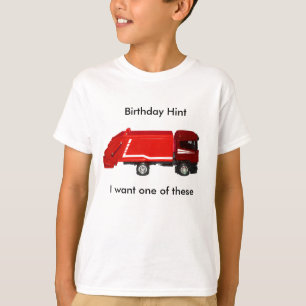 Birthday Hint T-shirt (6-8 yrs)