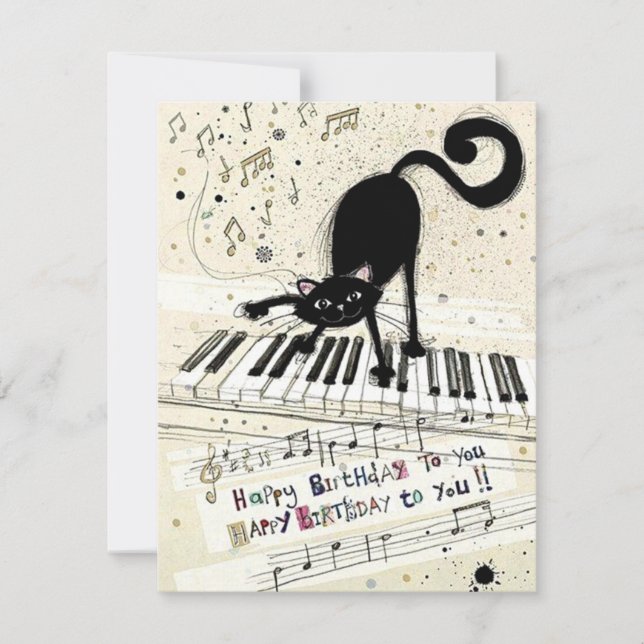 Birthday Holiday Card (Front)