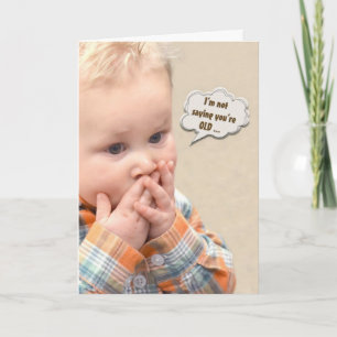 Birthday Humour Card