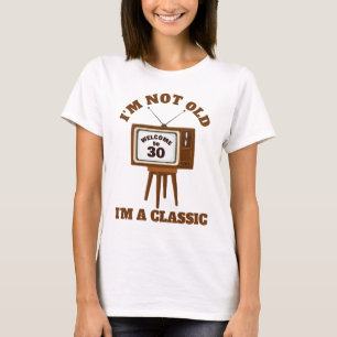 Birthday Humour I'm not old i'm a classic Retro TV T-Shirt