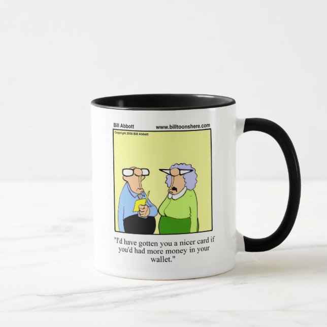 Birthday Humour Mug Gift "Spectickles" (Right)