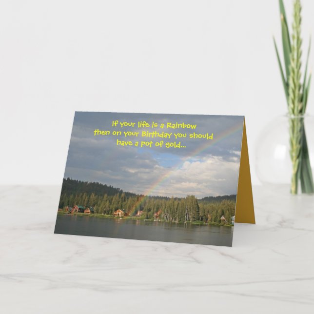 Birthday, Humourous Card (Front)