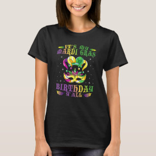 Birthday Idea Celebration Masquerade Costume Mard T-Shirt