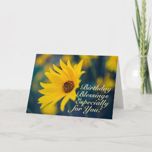 Birthday Inspirational Bible Verse Jeremiah 29:11 Card