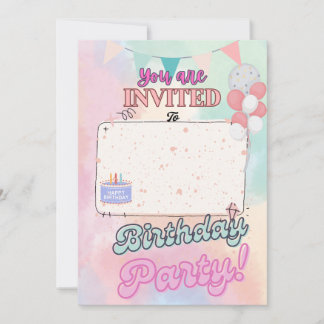 Birthday Invitation