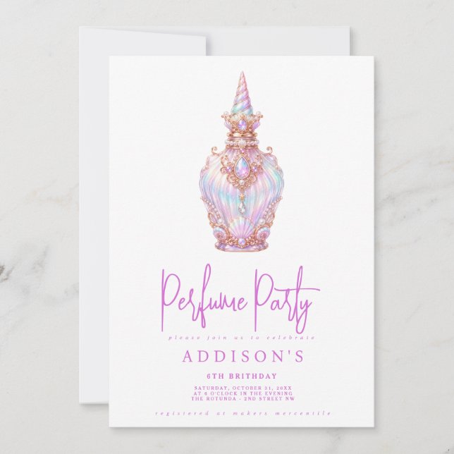 Birthday  Invitation (Front)
