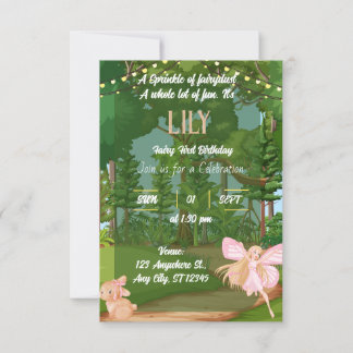birthday invitation