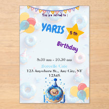 birthday invitation