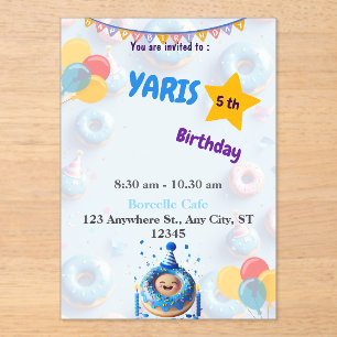  birthday invitation