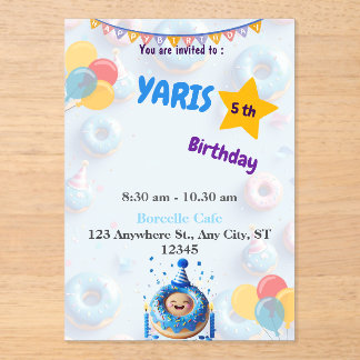 birthday invitation