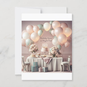 BIRTHDAY INVITATION CARD