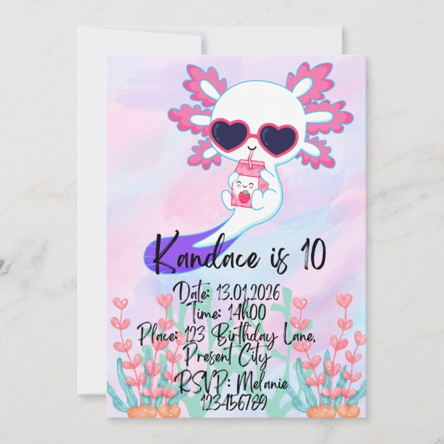 Birthday Invitations (Front)