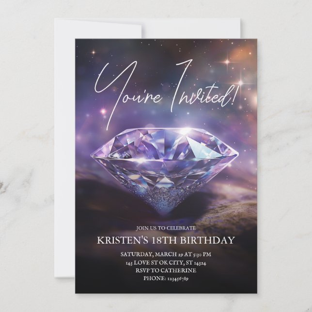Birthday Invite (Front)
