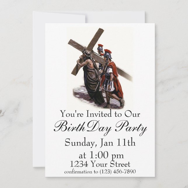 BirthDay Invites (Front)