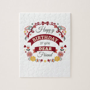 birthday is a yearly thing jigsaw puzzle