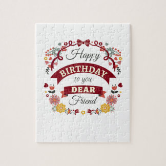 birthday is a yearly thing jigsaw puzzle