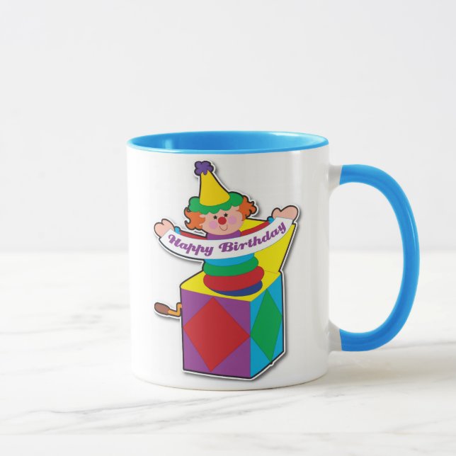 Birthday Jack in Box Mug (Right)