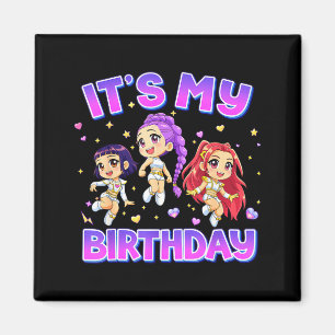 Birthday K-p Cute Chibi K p Birthday Girl Kp Magnet