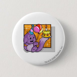 Birthday Kacheek 6 Cm Round Badge