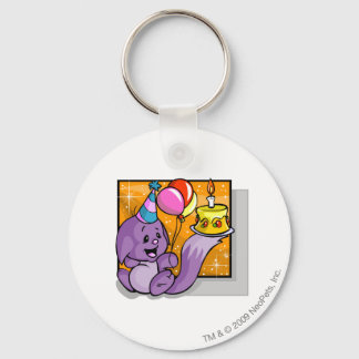 Birthday Kacheek Key Ring