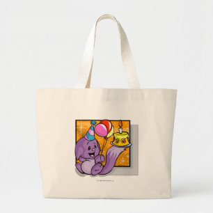 Birthday Kacheek Large Tote Bag