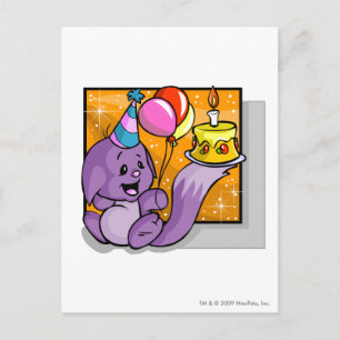 Birthday Kacheek Postcard