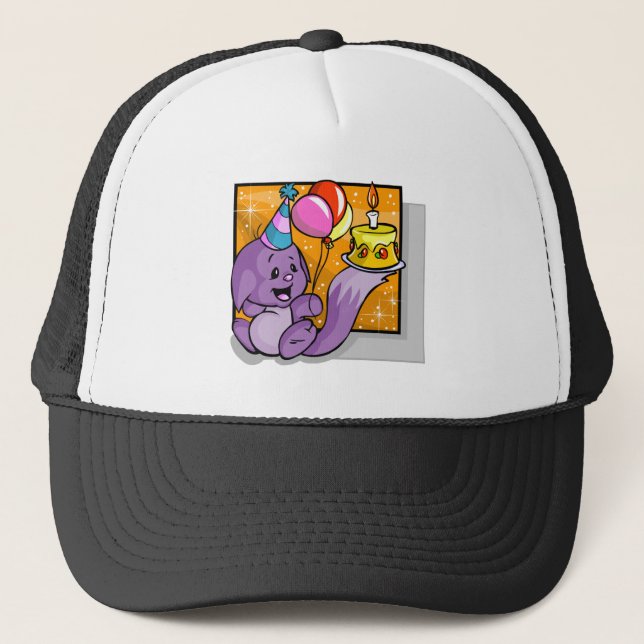 Birthday Kacheek Trucker Hat (Front)