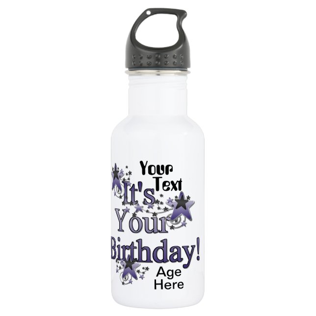 Birthday Keepsake Liberty Bottle (Front)