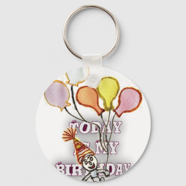 Birthday Key Ring (Front)