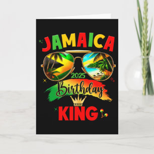 Birthday King 50th Jamaica 2025  Card