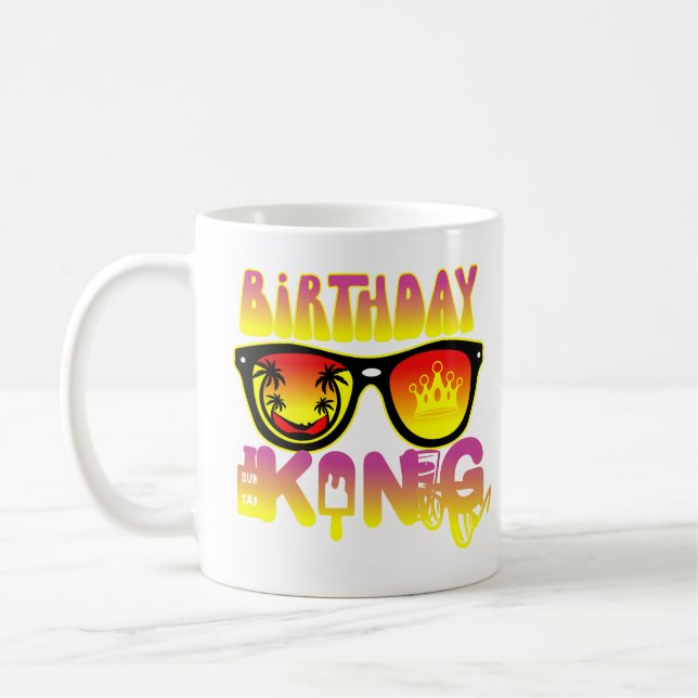 Birthday King Coffee Mug (Left)