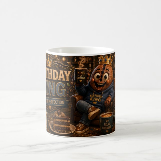 Birthday King Coffee Mug (Center)