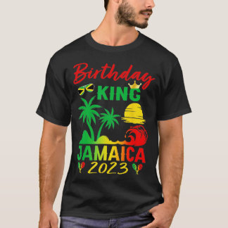 Birthday King Jamaica 2023 Jamaican Vacation Trip  T-Shirt