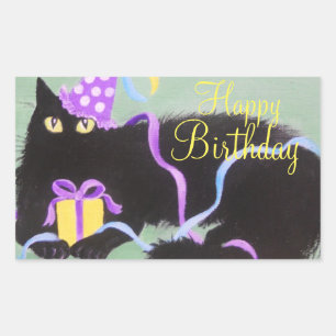 Birthday Kitty, Sticker