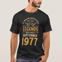 Birthday Legends Were Born In September 1977