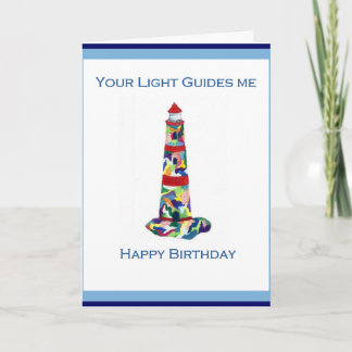 Birthday Lighthouse Card