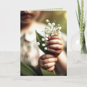 Birthday Lily of the Valley Bunch Card
