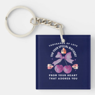 BIRTHDAY LOVE GIFT MOM DAD SON BOSS TEACHER KEY RING
