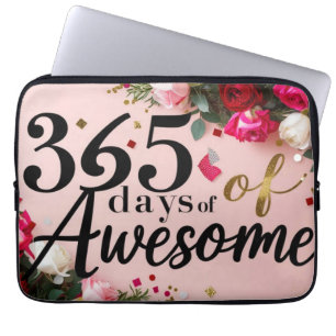 Birthday magic floral countdown shopping tote bag 