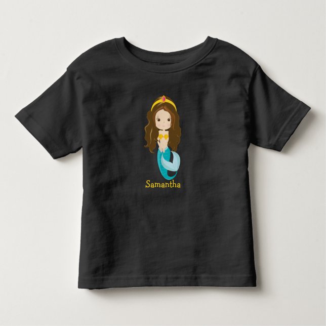 Birthday Magical mermaid T-Shirt (Front)