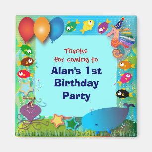 Birthday Magnets: 002 Magnet