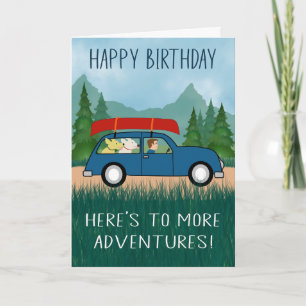 Birthday Male Outdoor Adventures Card
