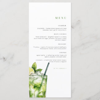 Birthday Menu | Celebration menu | Cocktails party