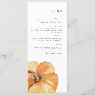 Birthday Menu | Celebration menu | Thanksgiving