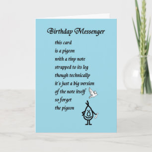 Birthday Messenger - a birthday card