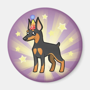 Birthday Miniature Pinscher / Manchester Terrier Magnet
