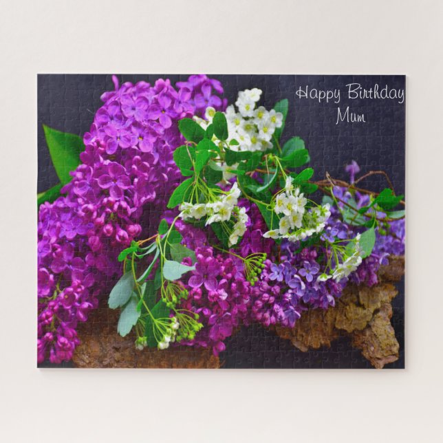 Birthday Mom Jigsaw Puzzle (Horizontal)